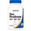 Nutricost Zinc Picolinate 30mg, 240 Capsules - Gluten Free and Non-GMO Supplement