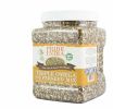 Pride Of India - Triple Omega Superseed Mix - Protein, Fiber, Calcium, Iron, Omega-3, Omega-6, Thiamin Rich Superfood w/Chia Flax & Sesame Seeds,