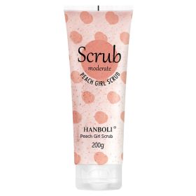 Hanboli Peach Body Scrub Cream Hydrating Moisturizing Tender And Smooth (Option: Peach Facial Scrub)